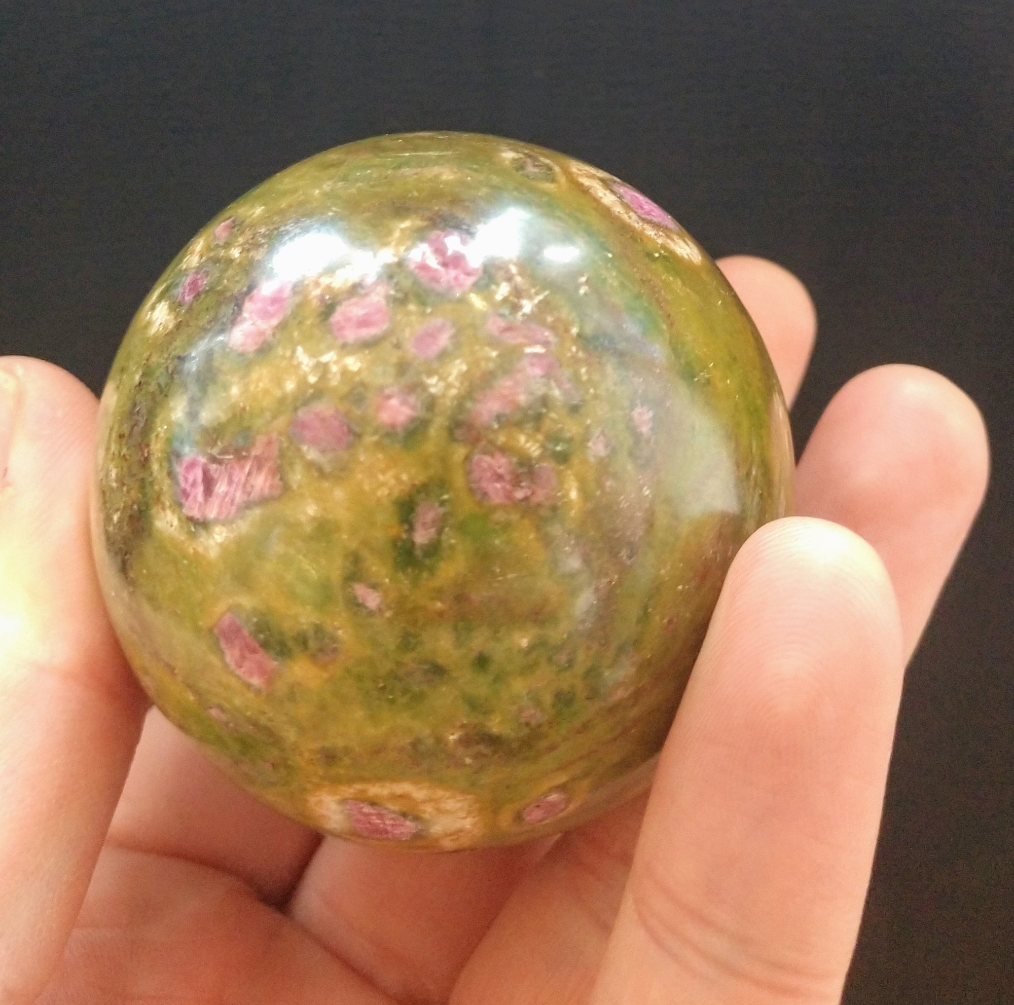 Ruby Fuschite Sphere