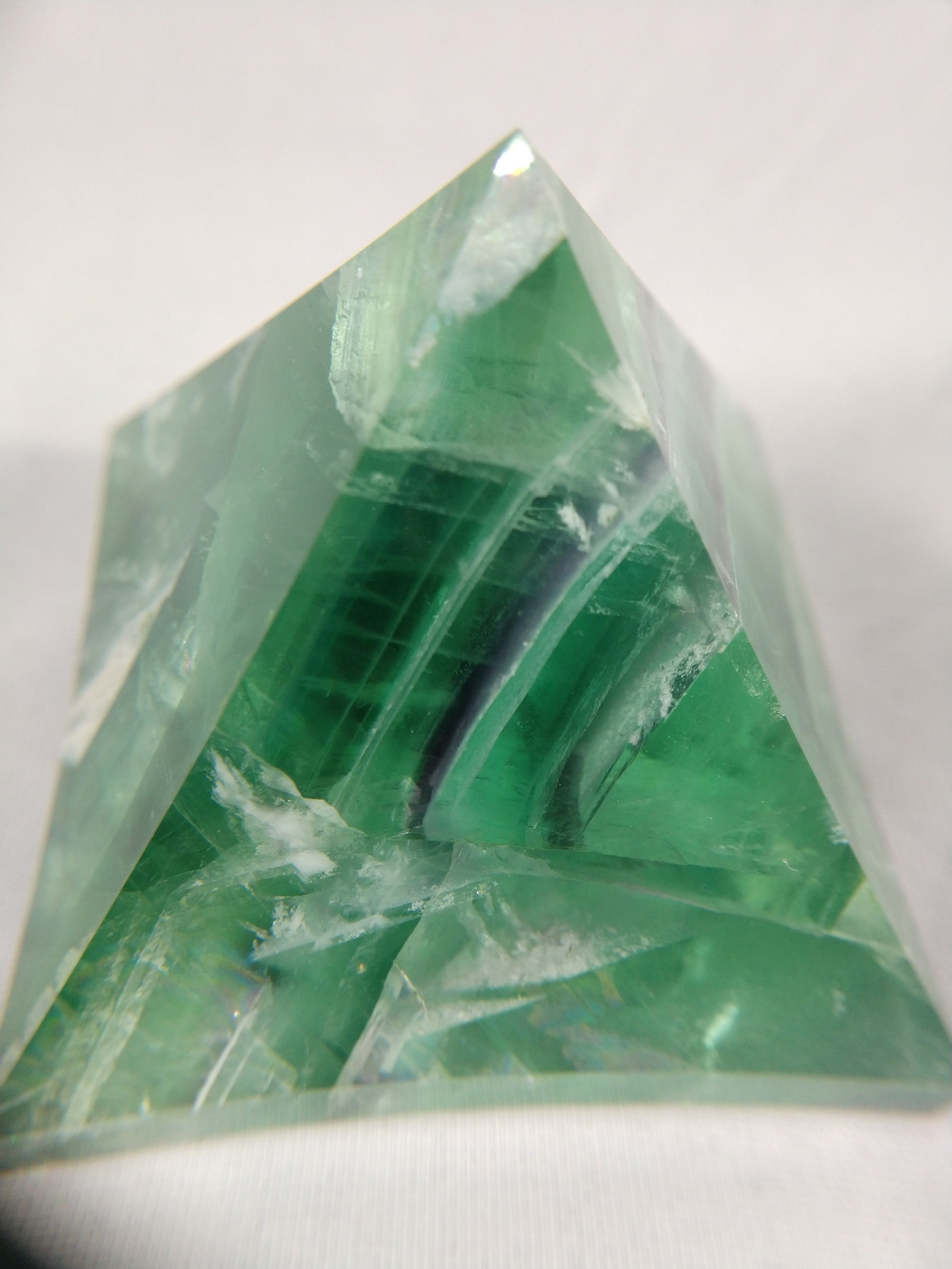 Fluorite Pyramid