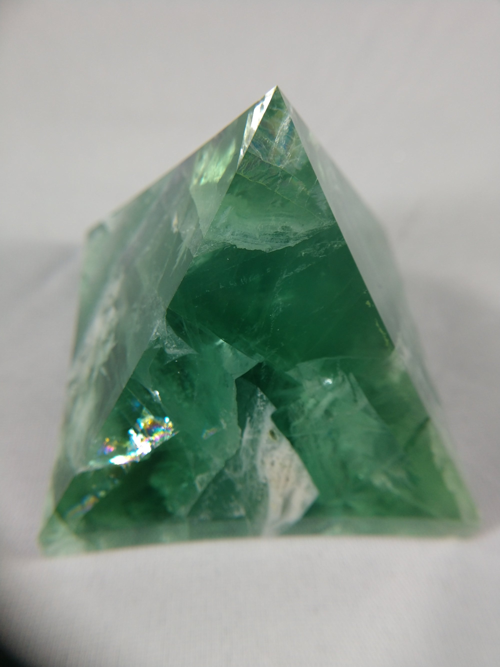 Fluorite Pyramid