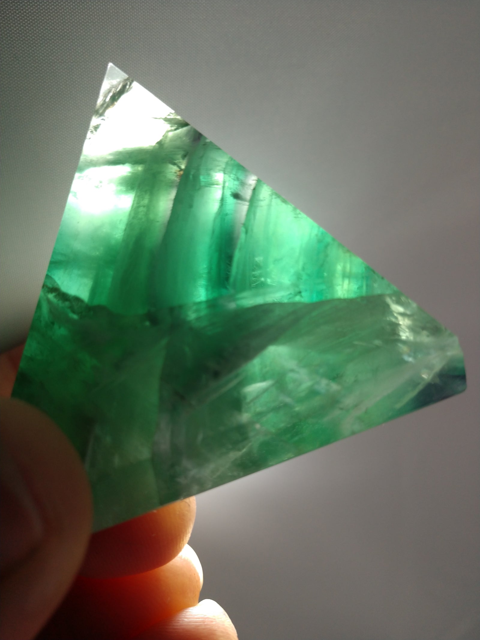 Fluorite Pyramid