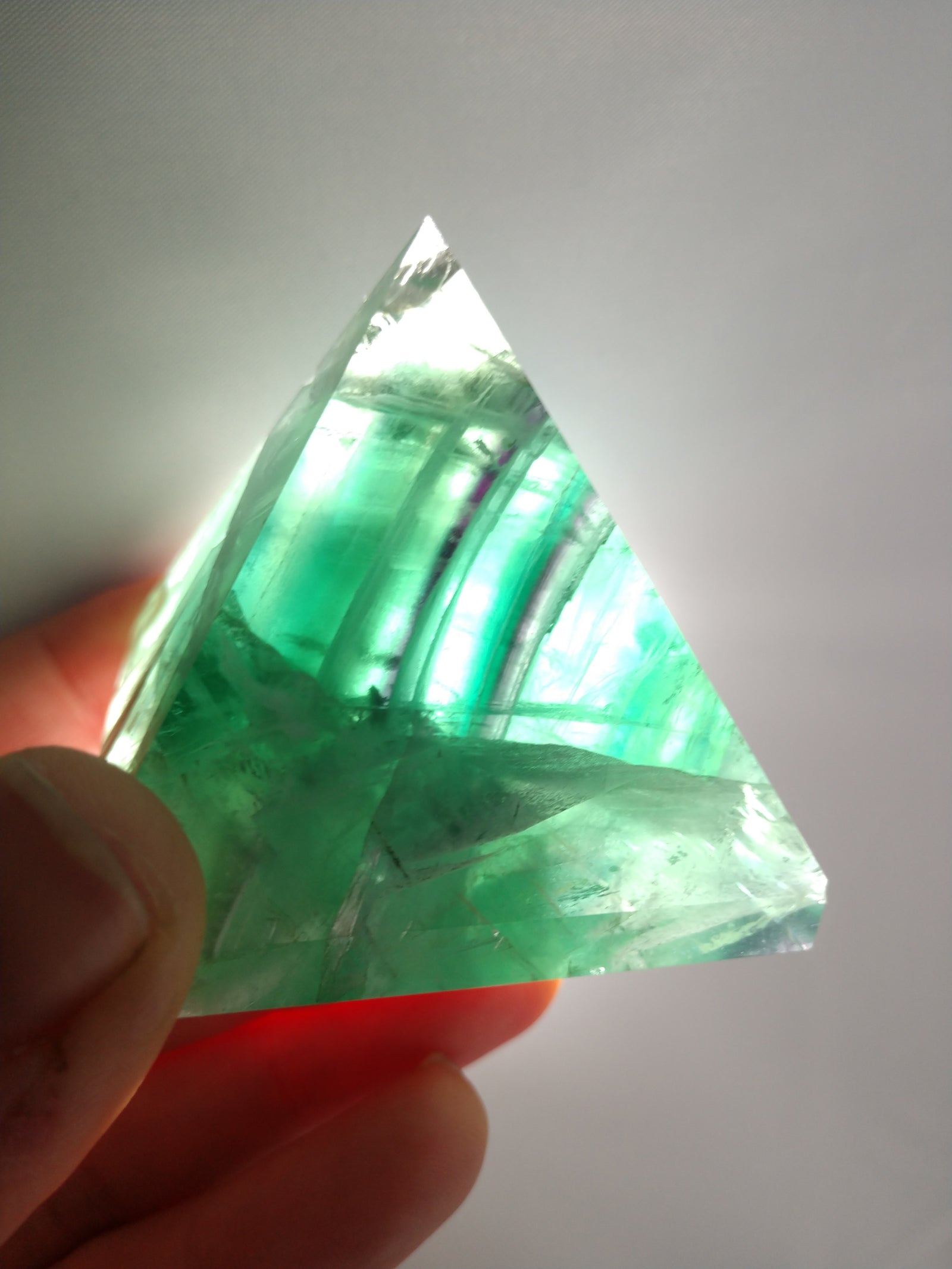 Fluorite Pyramid