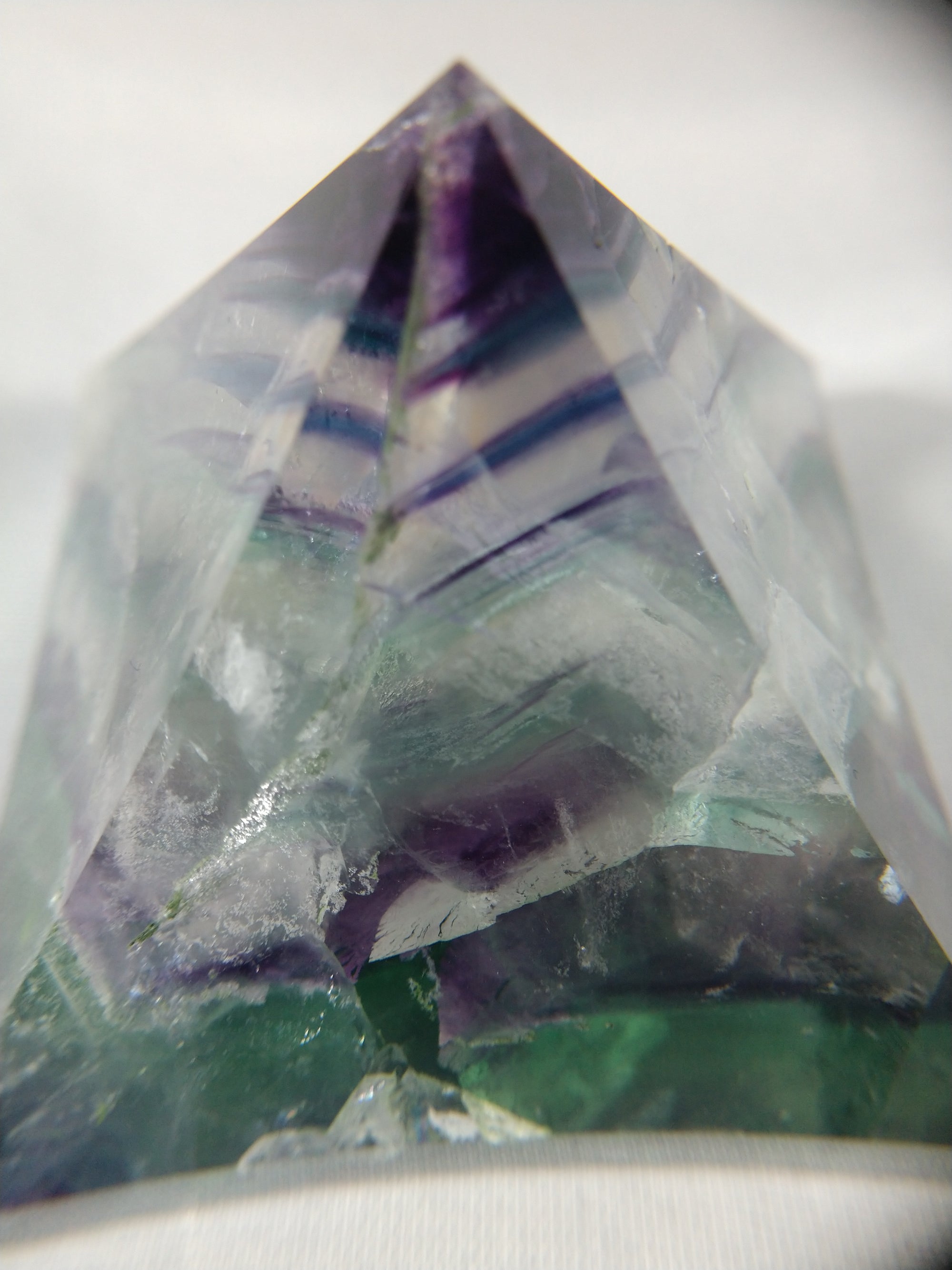 Fluorite Pyramid