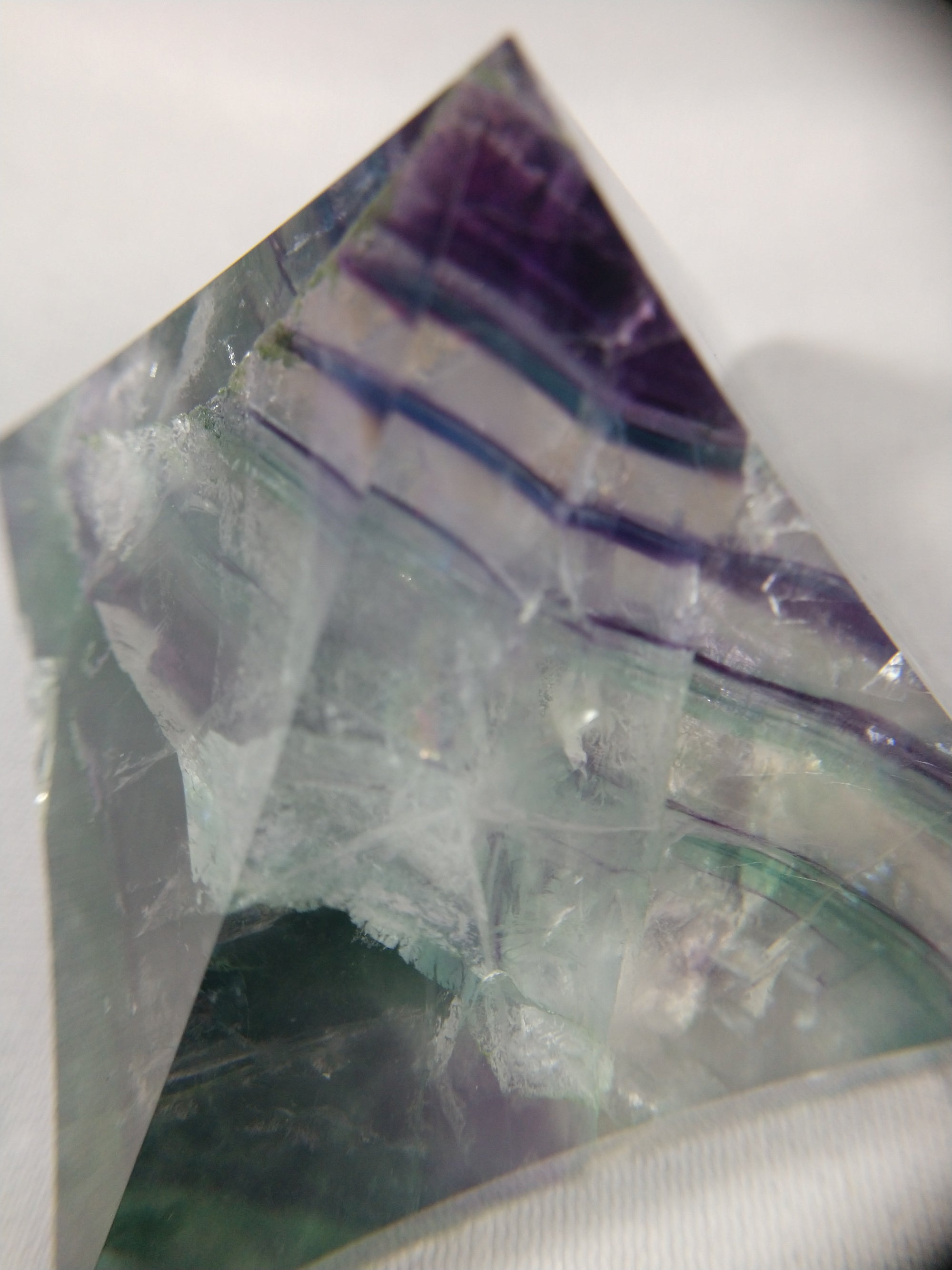 Fluorite Pyramid