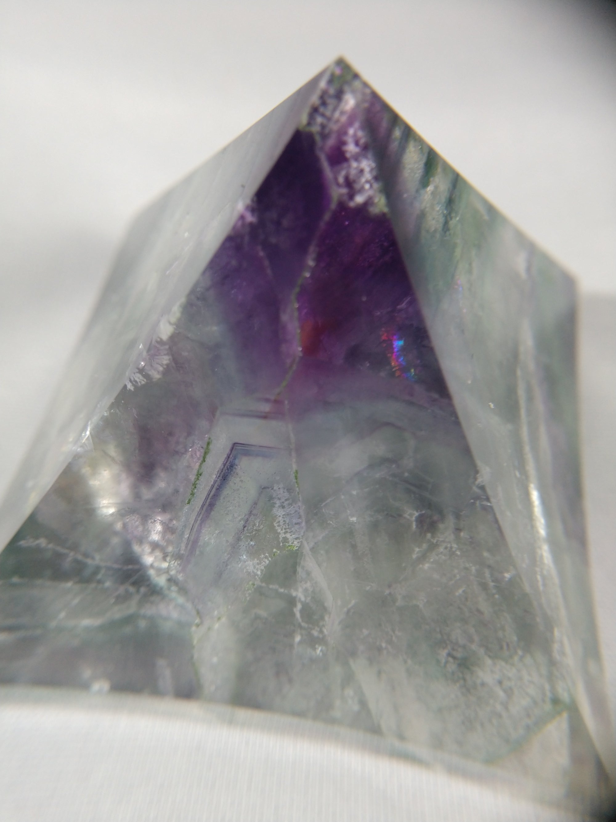 Fluorite Pyramid