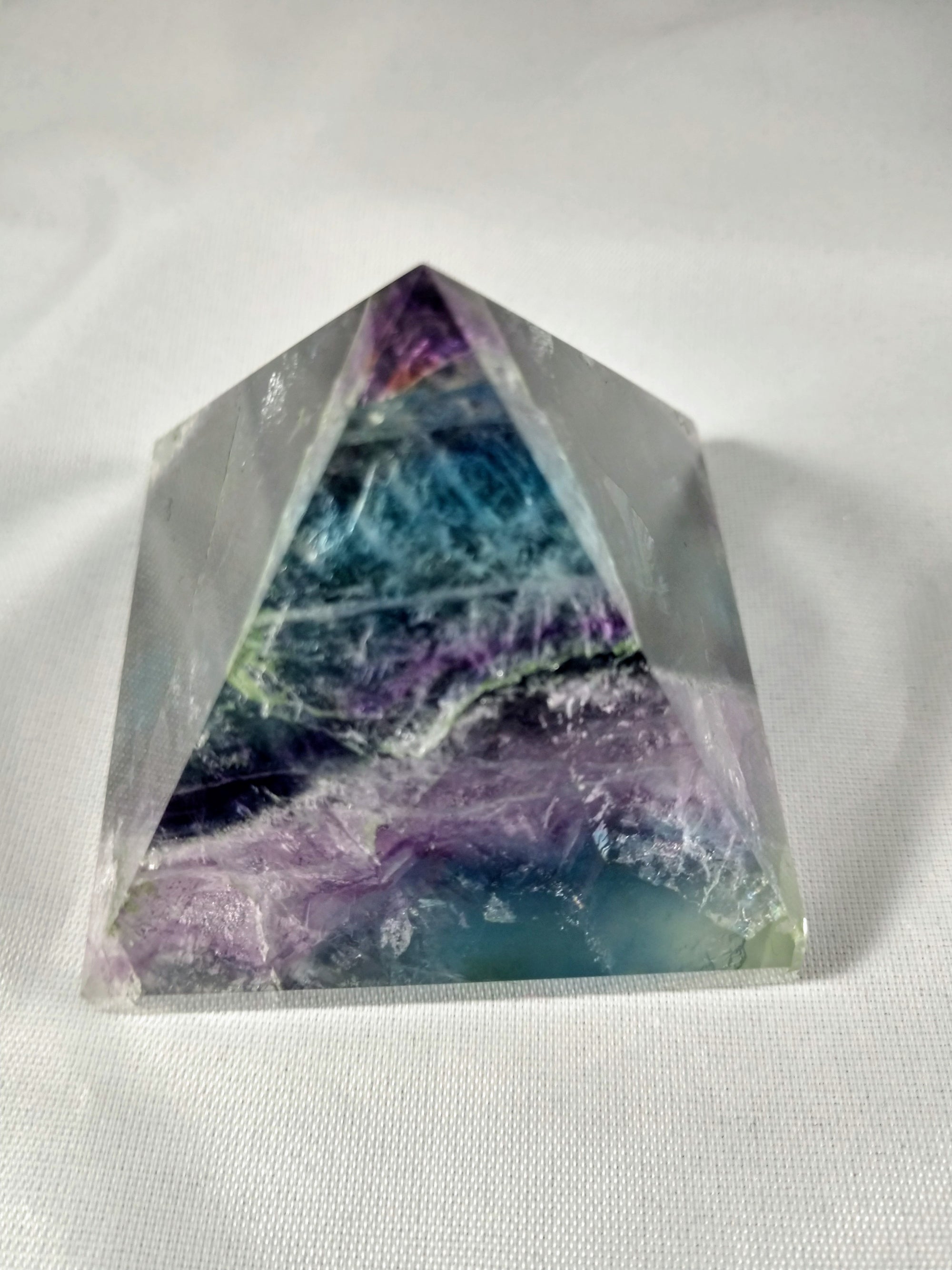 Fluorite Pyramid