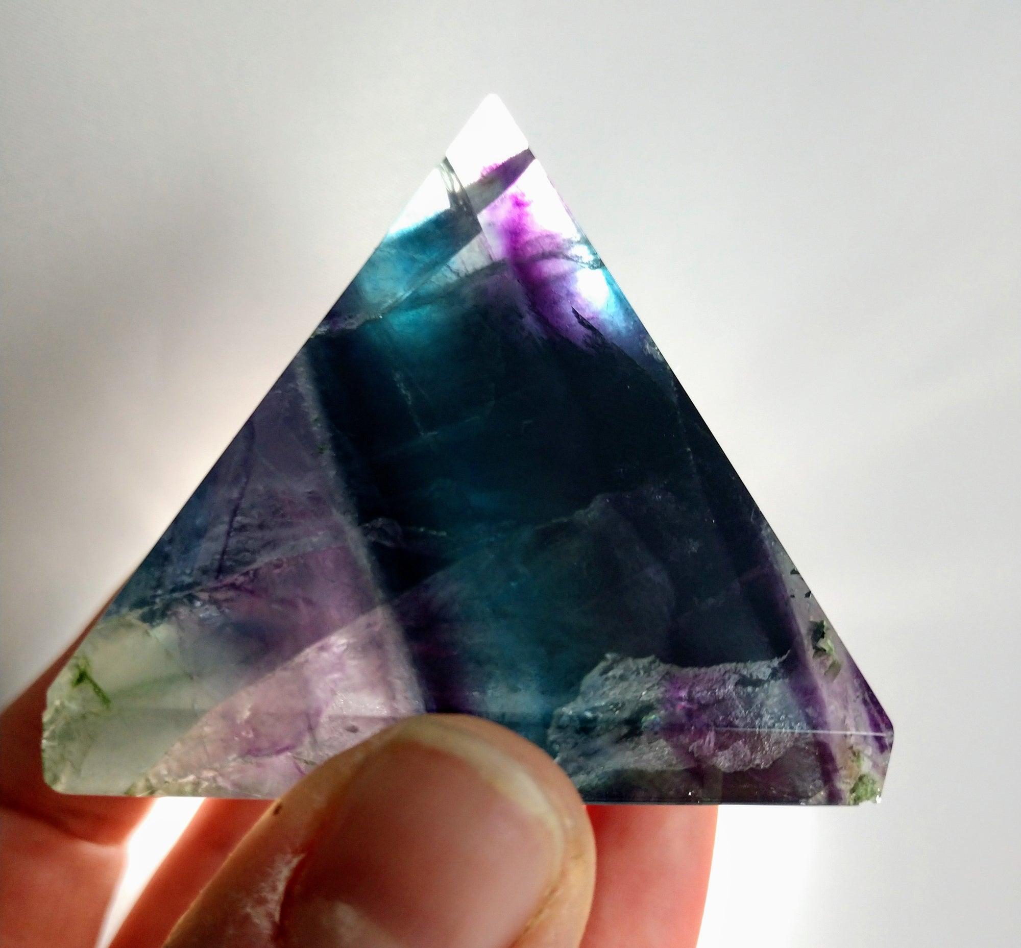 Fluorite Pyramid