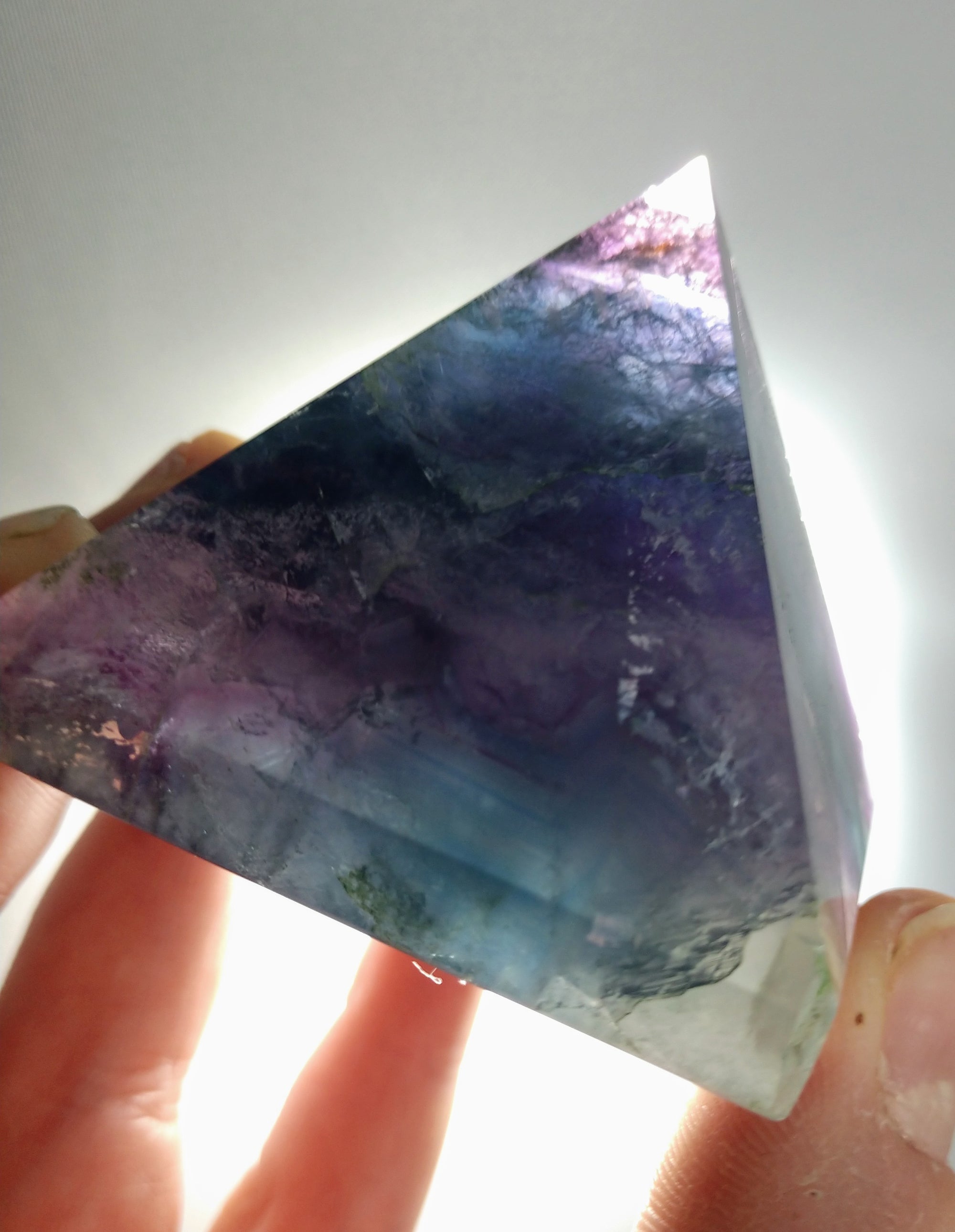 Fluorite Pyramid