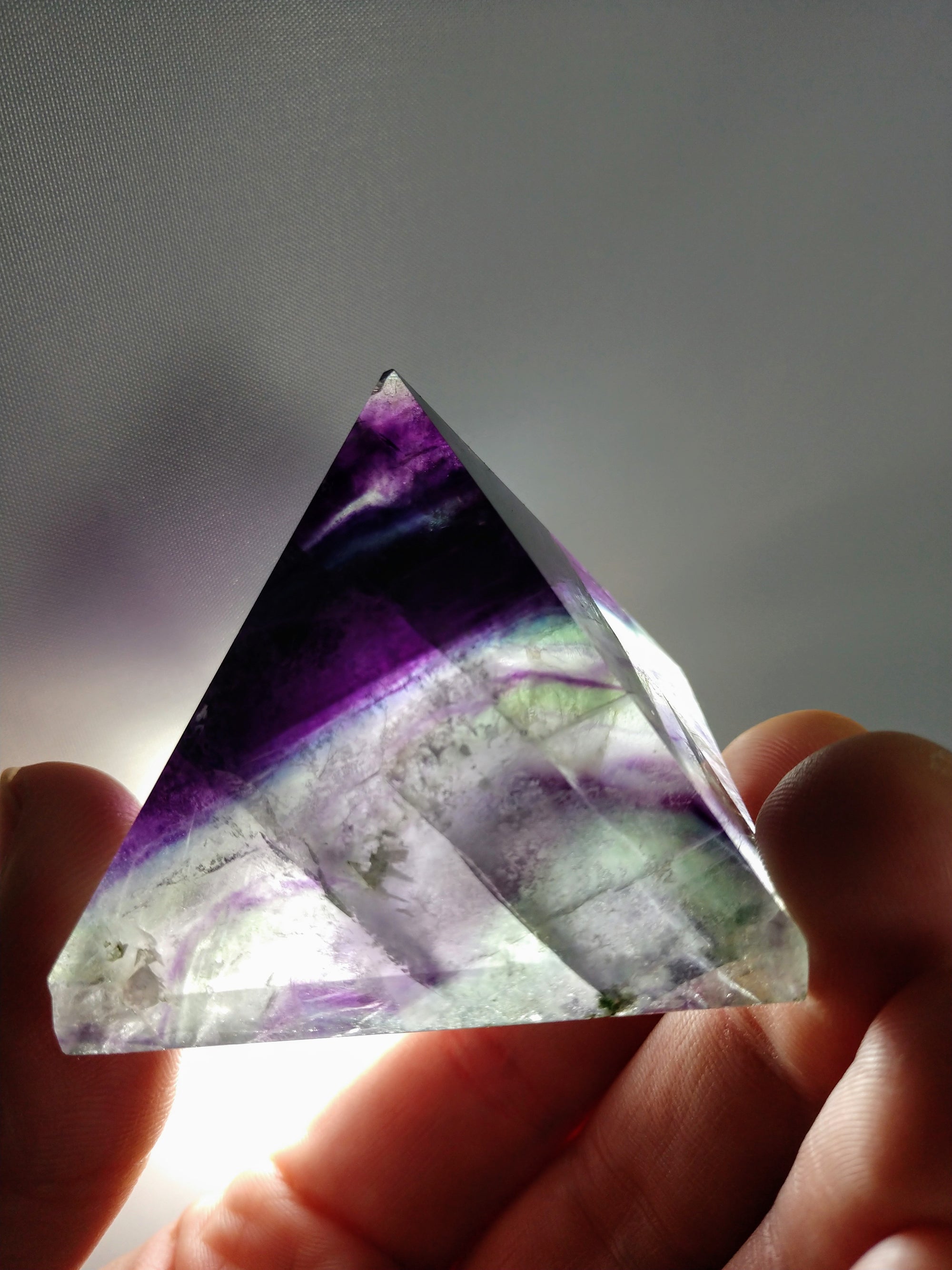 Fluorite Pyramid