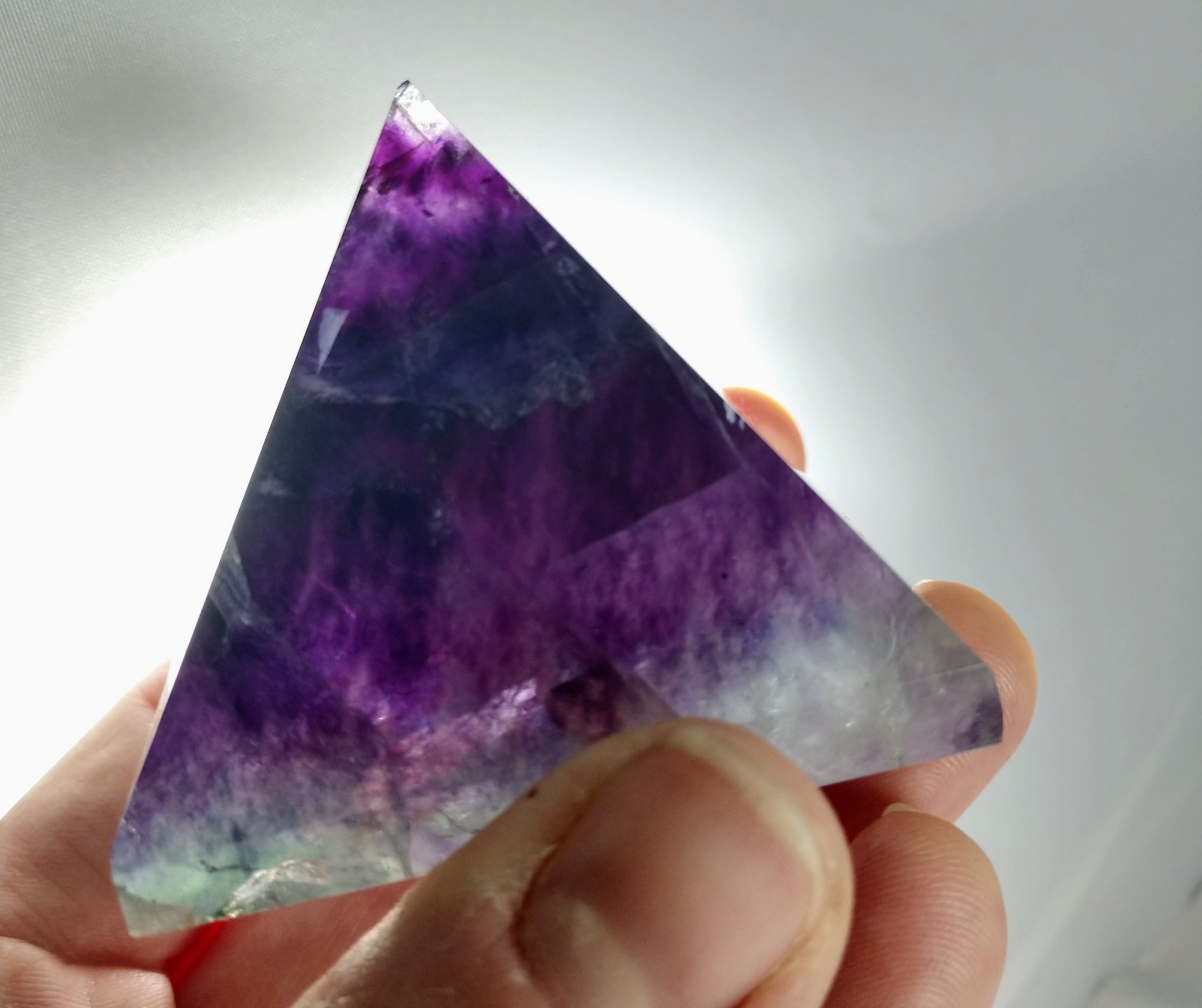Fluorite Pyramid