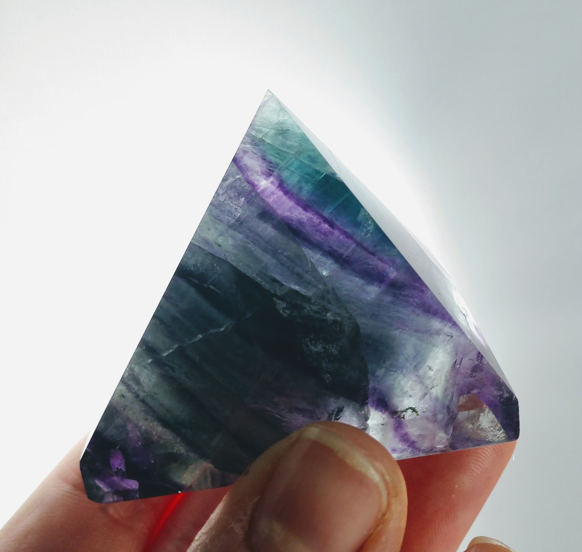 Fluorite Pyramid