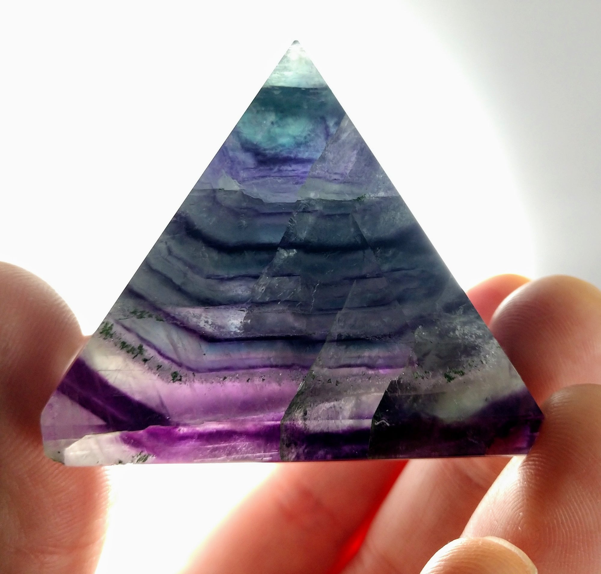 Fluorite Pyramid