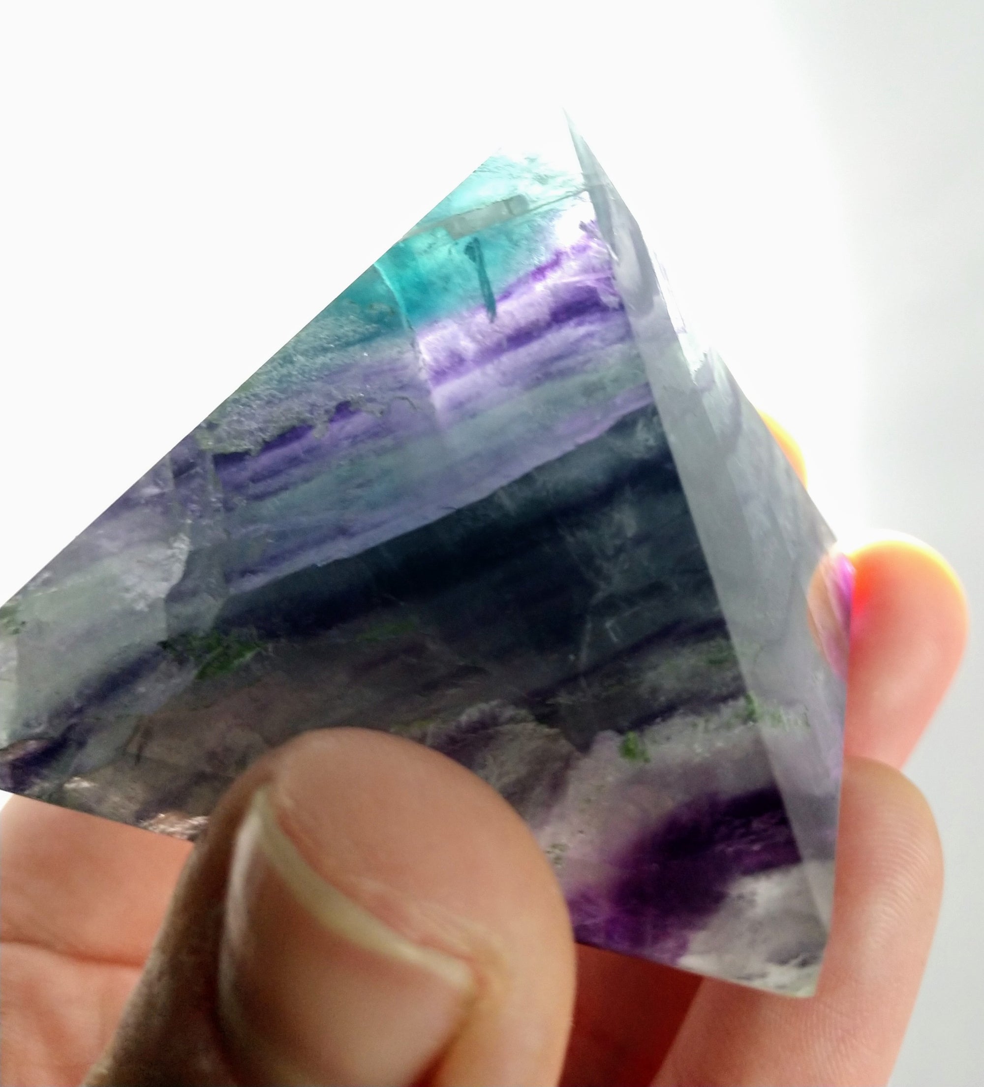 Fluorite Pyramid