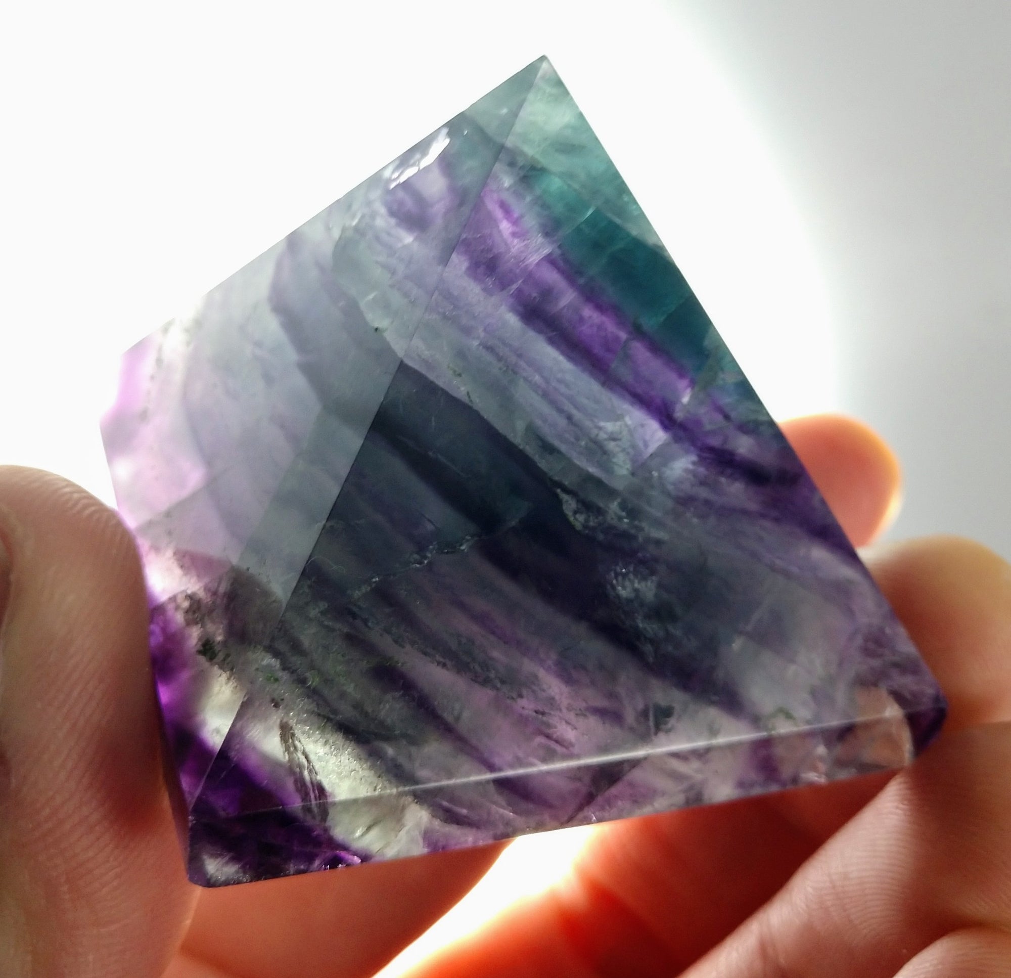 Fluorite Pyramid