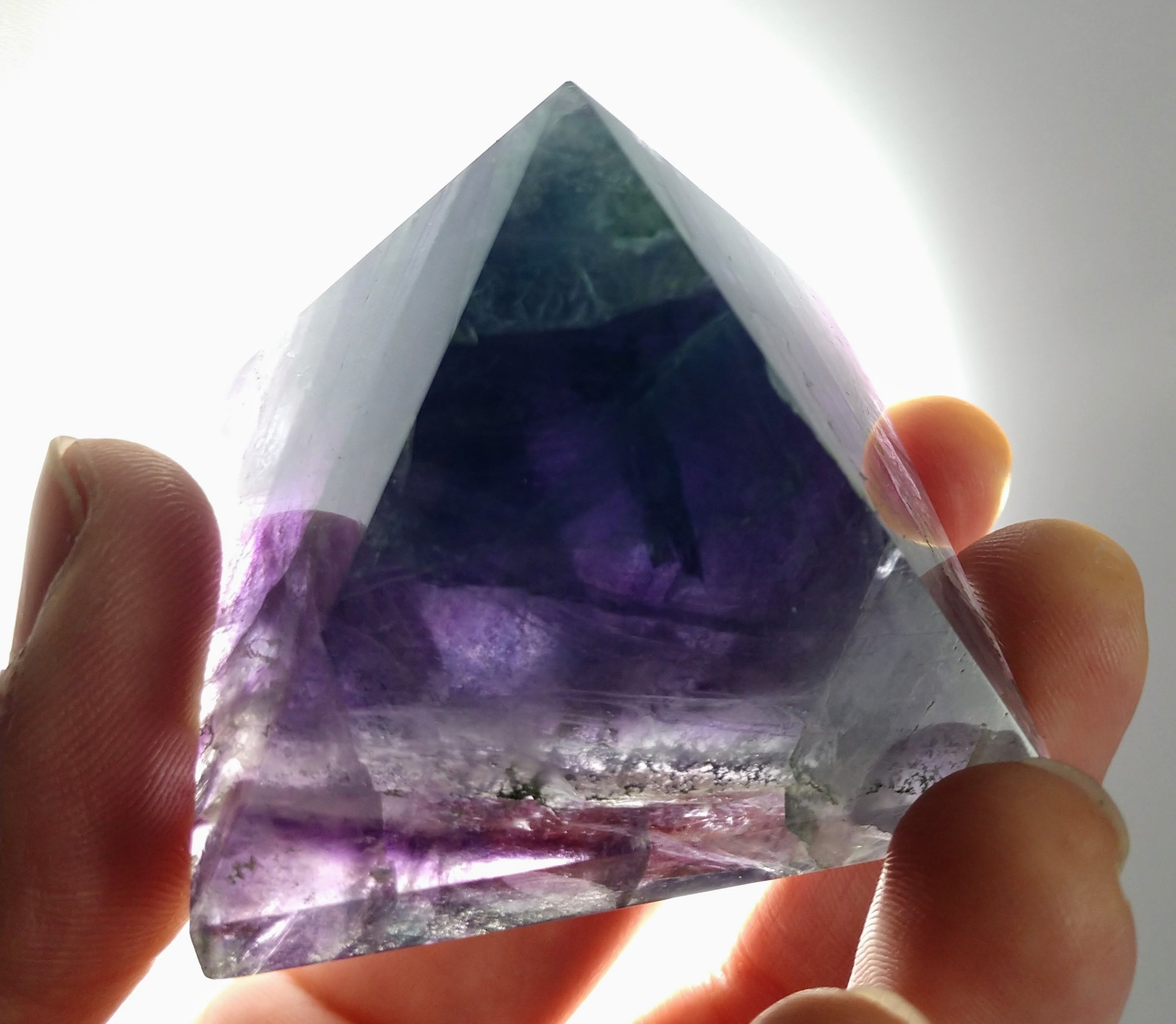 Fluorite Pyramid