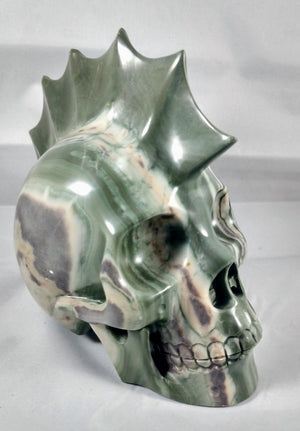 Jasper Mohawk Skull