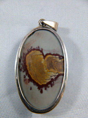 Jasper Pendant in Sterling Silver