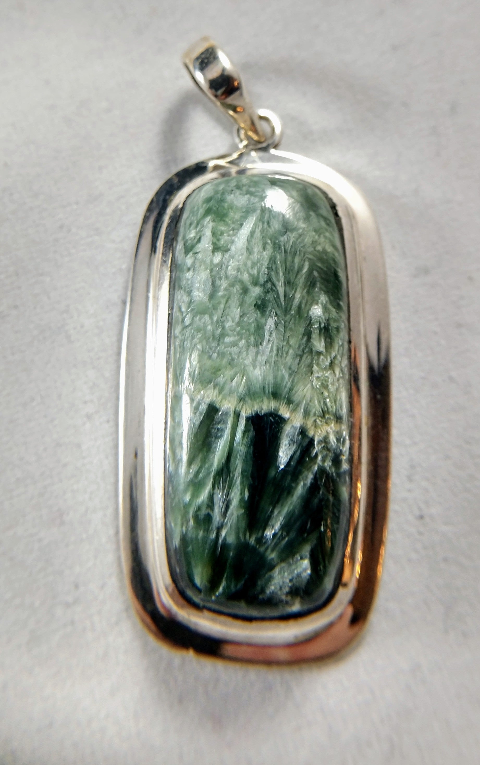 Seraphinite Pendant