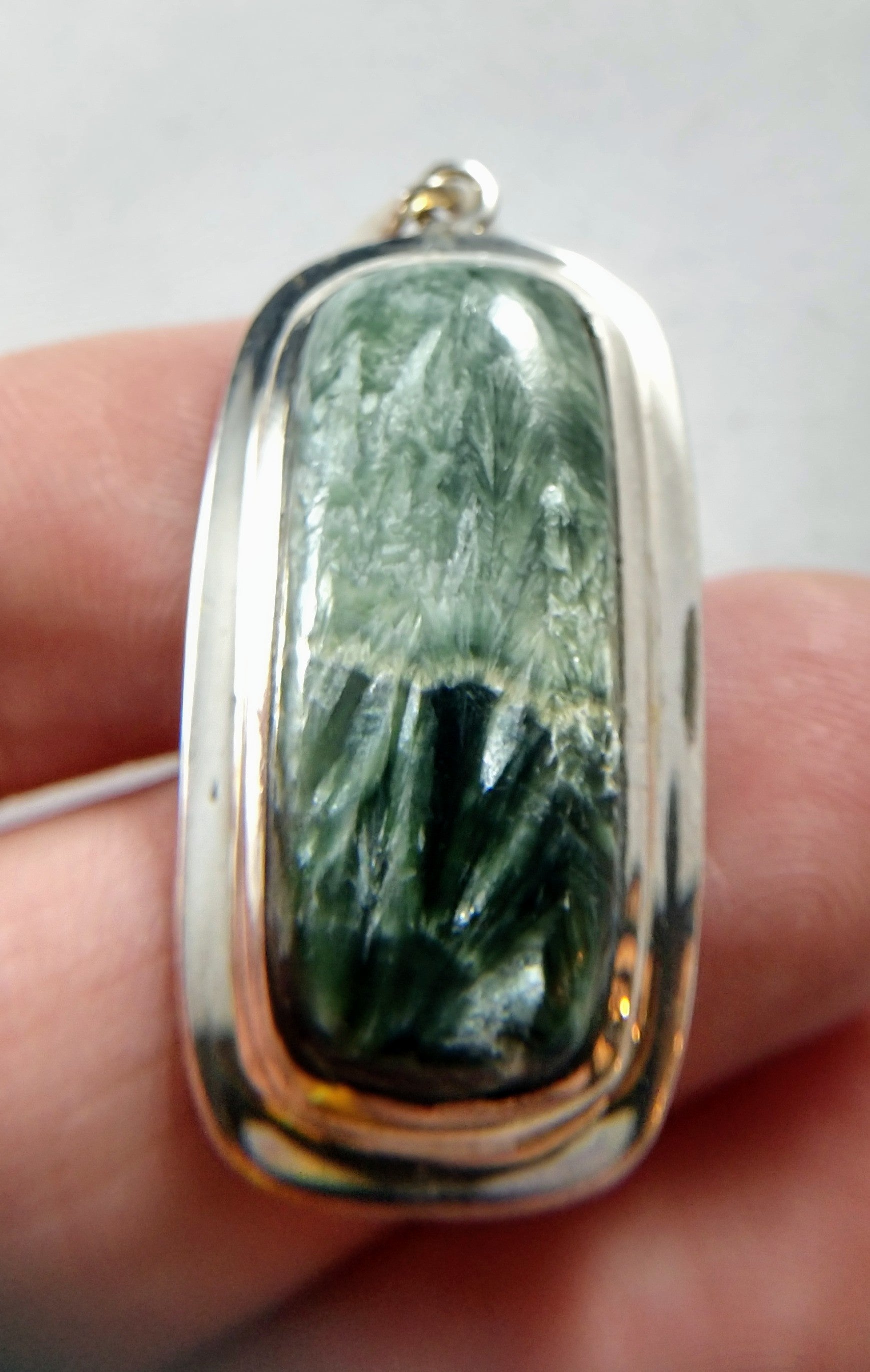 Seraphinite Pendant