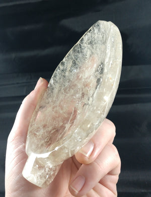 Leaf-shaped Quartz Dish