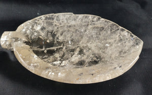 Leaf-shaped Quartz Dish