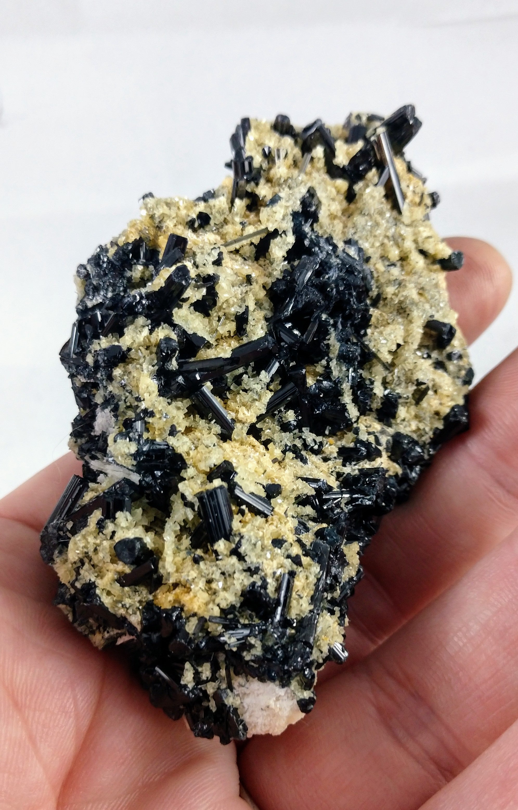 Black and Blue  Tourmaline w/ Mica