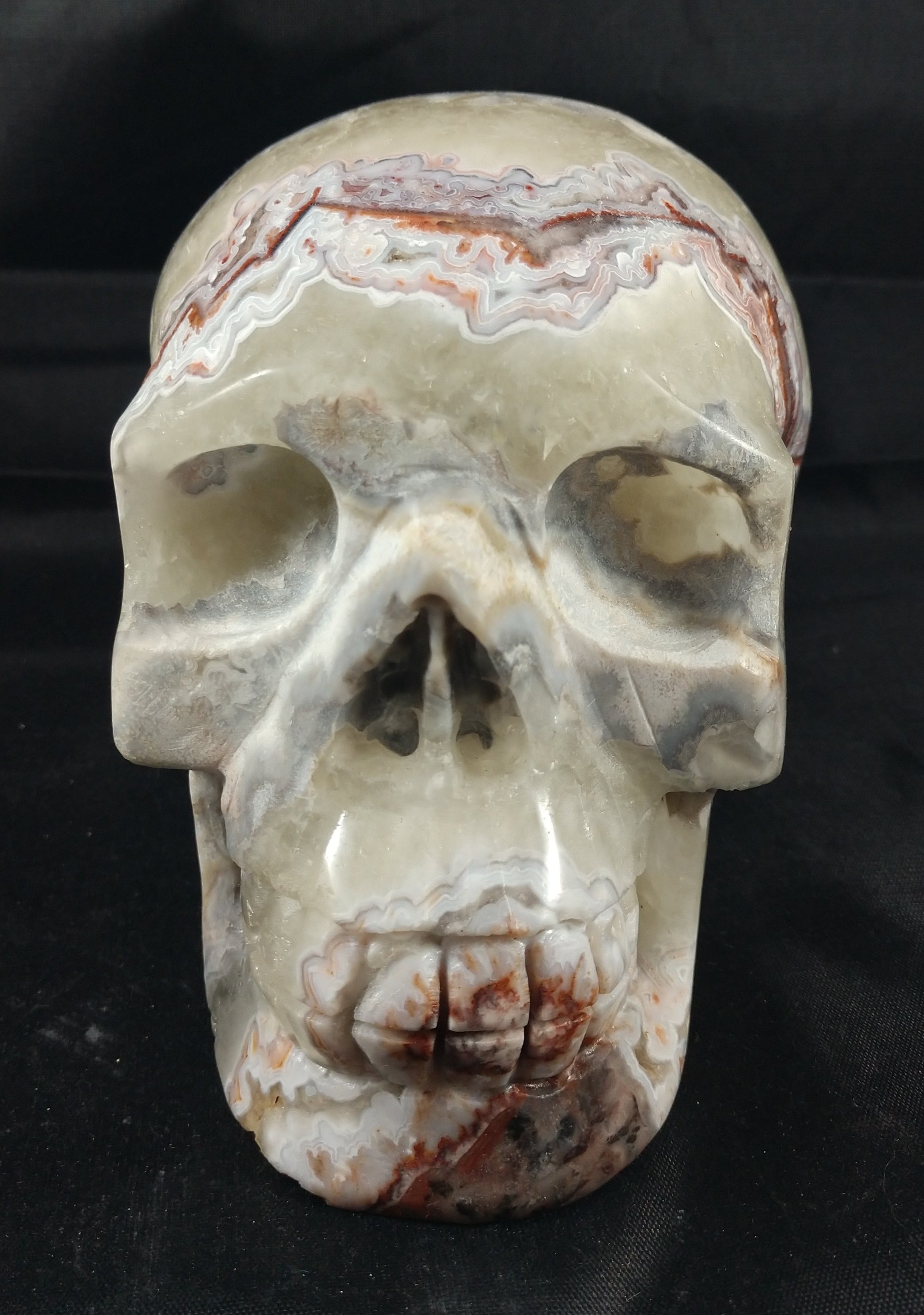 Agate Skull 1.3 kg