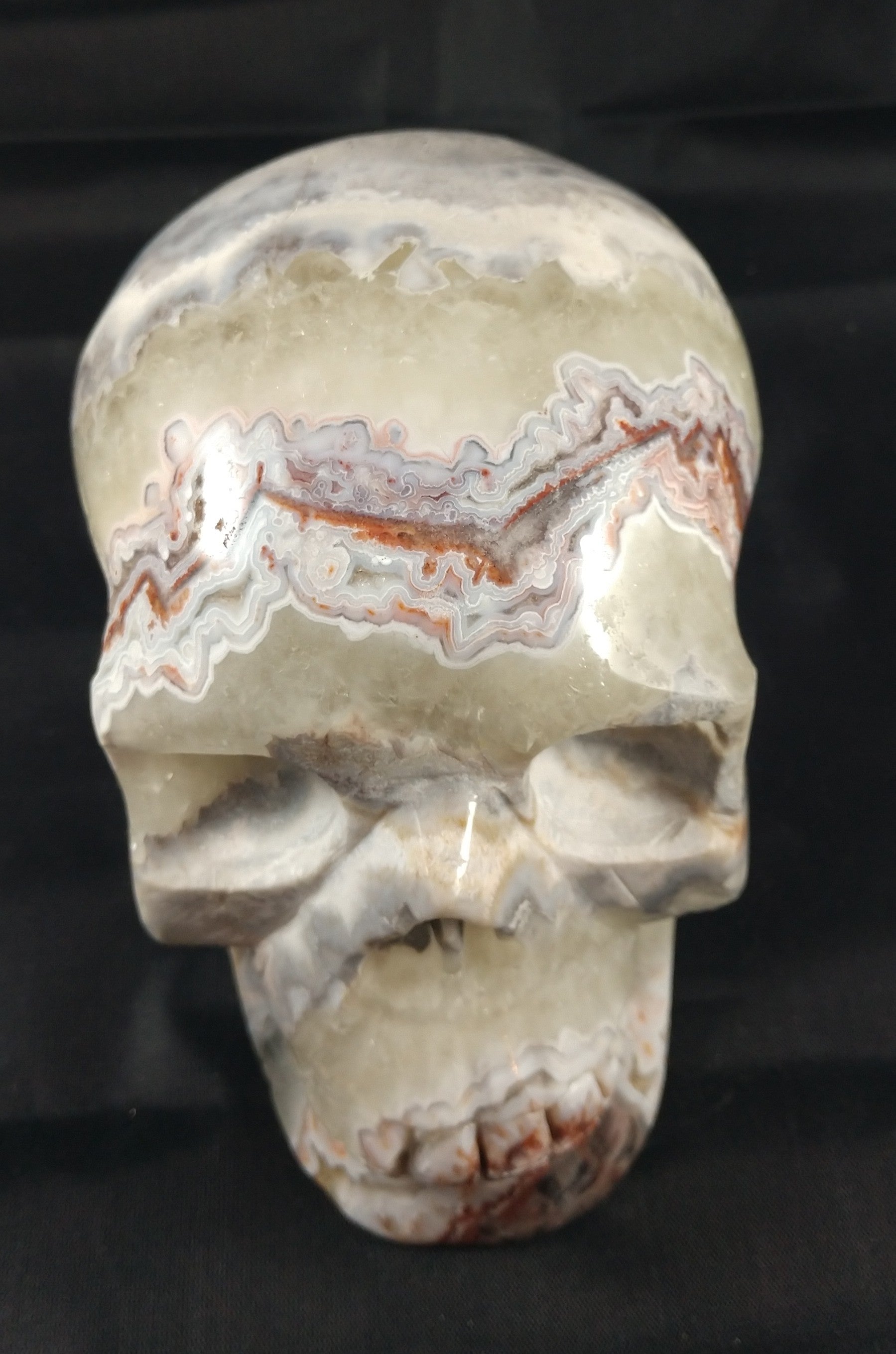 Agate Skull 1.3 kg