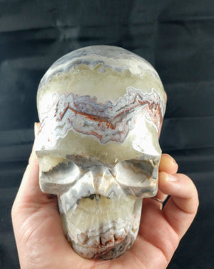 Agate Skull 1.3 kg