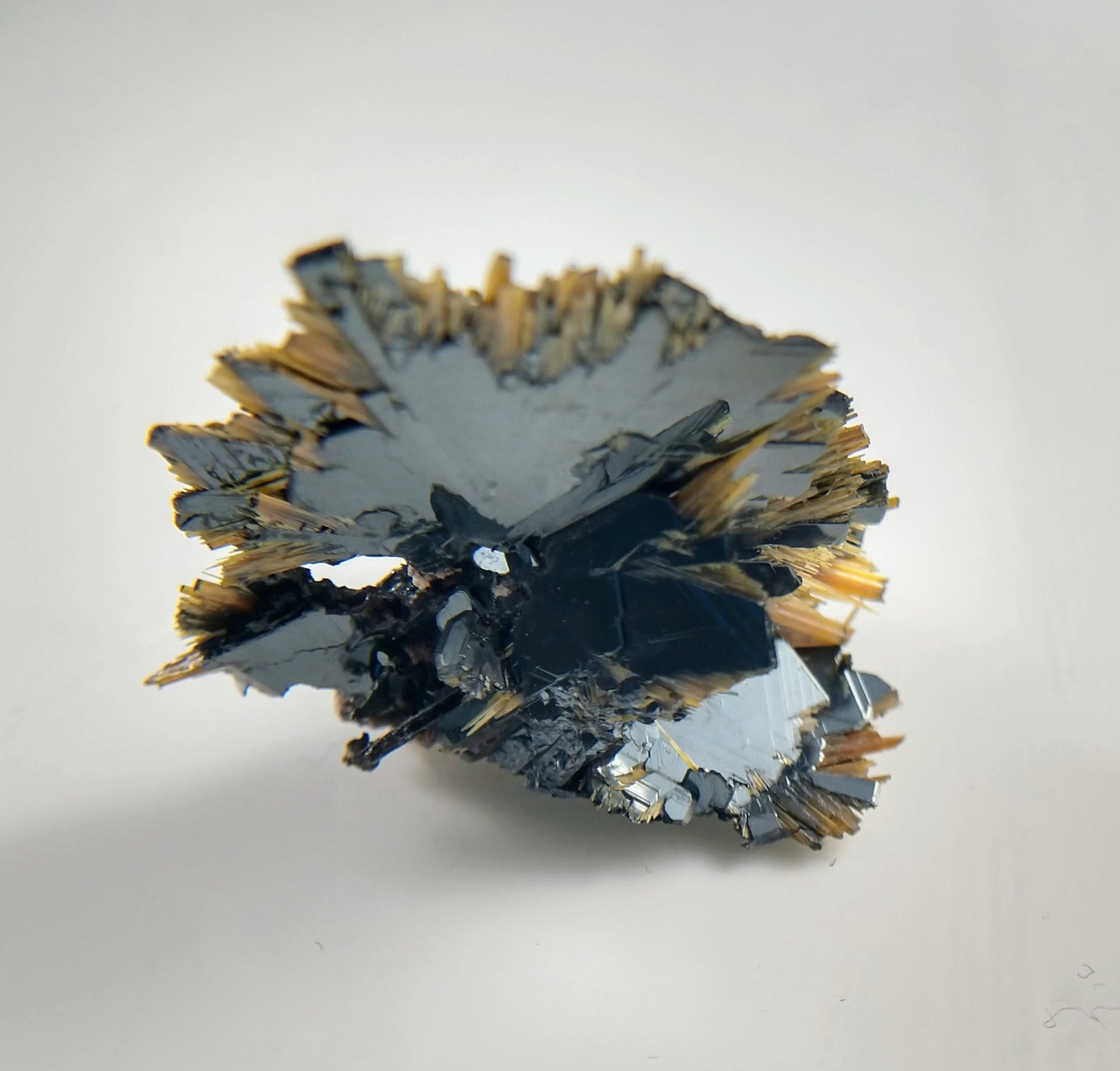 Rutile and Hematite from Brazil