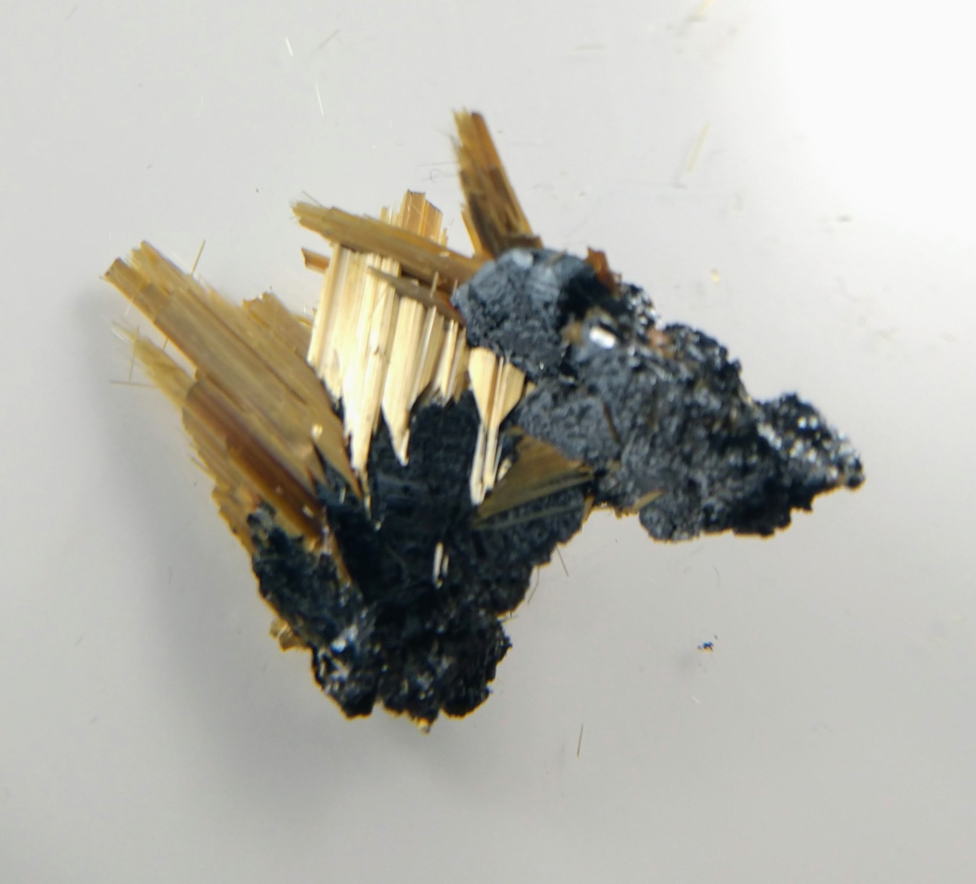 Rutile and Hematite from Brazil