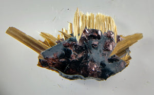 Rutile and Hematite from Brazil