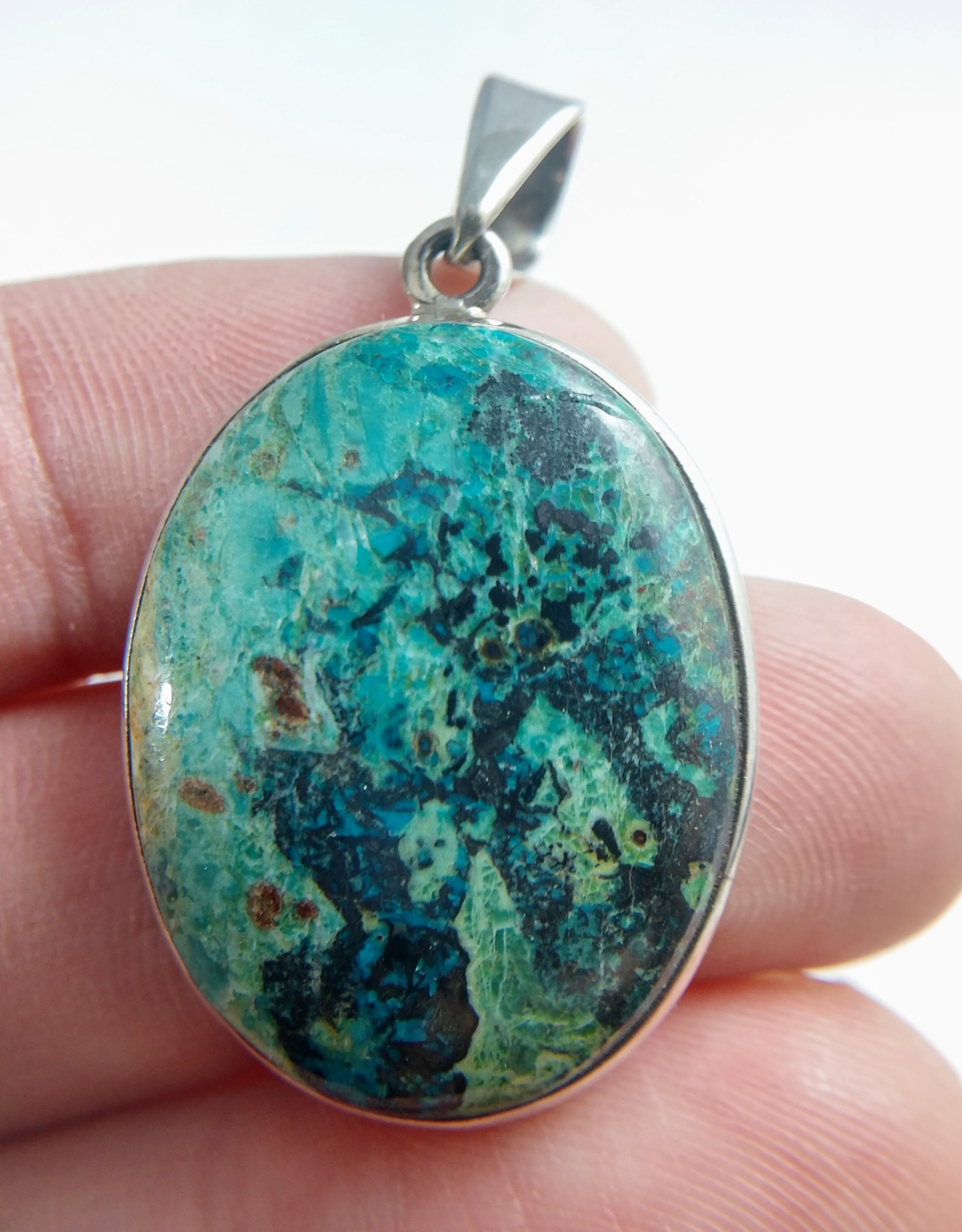 Chrysocolla Pendant