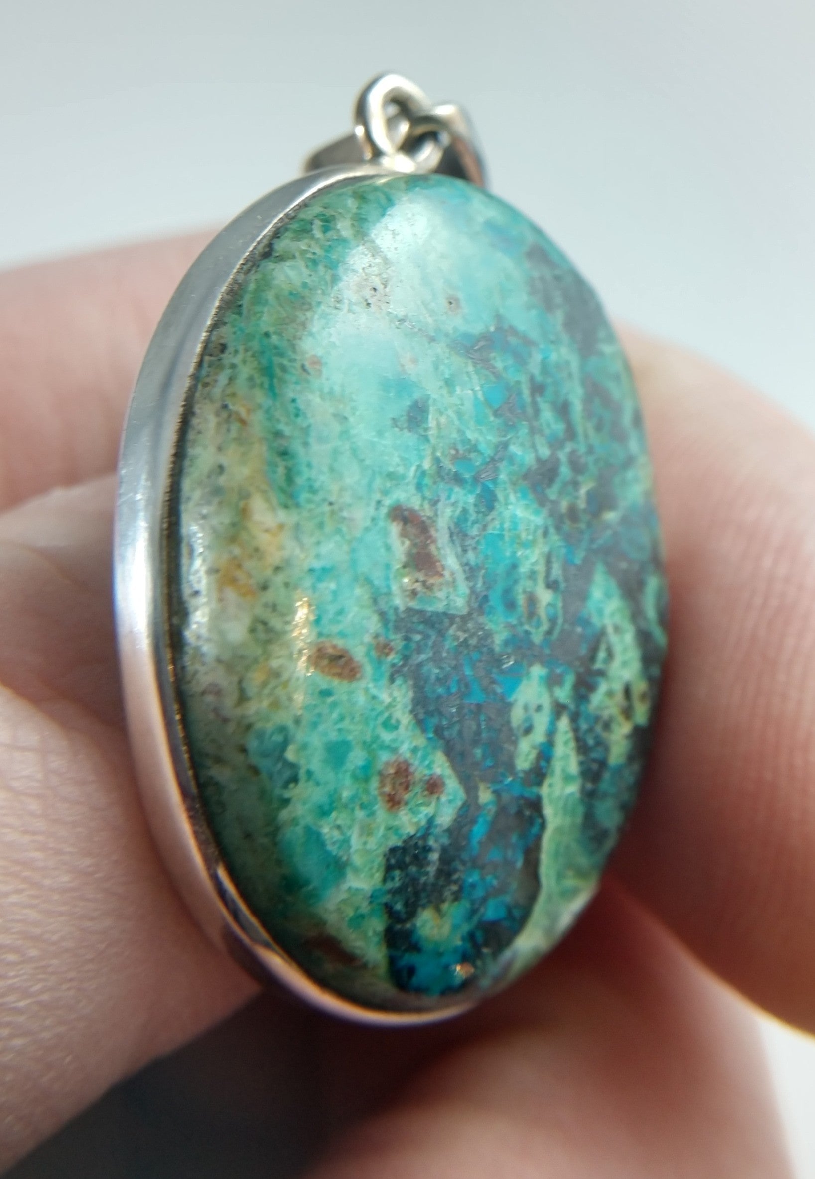 Chrysocolla Pendant