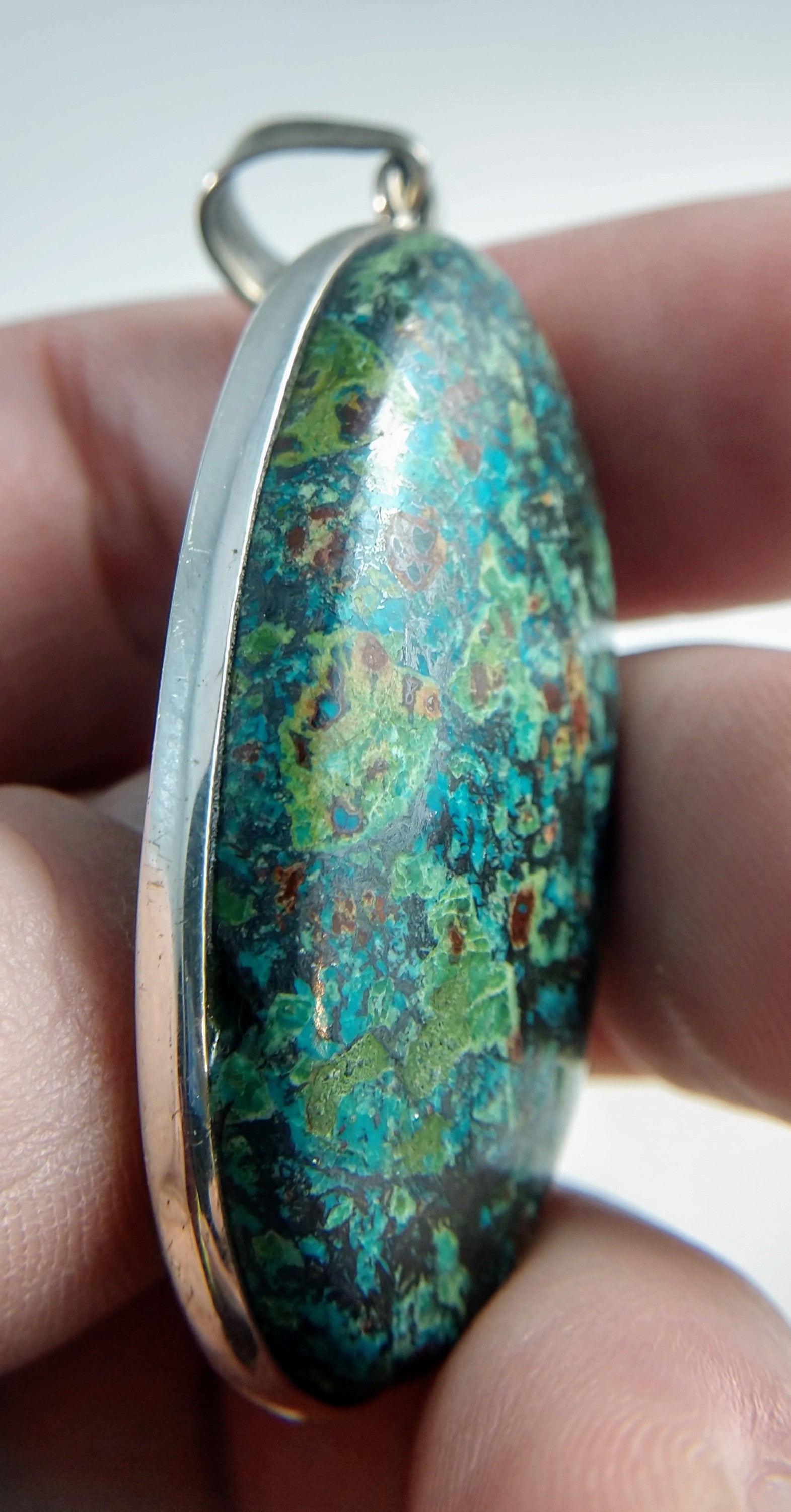 Chrysocolla Pendant