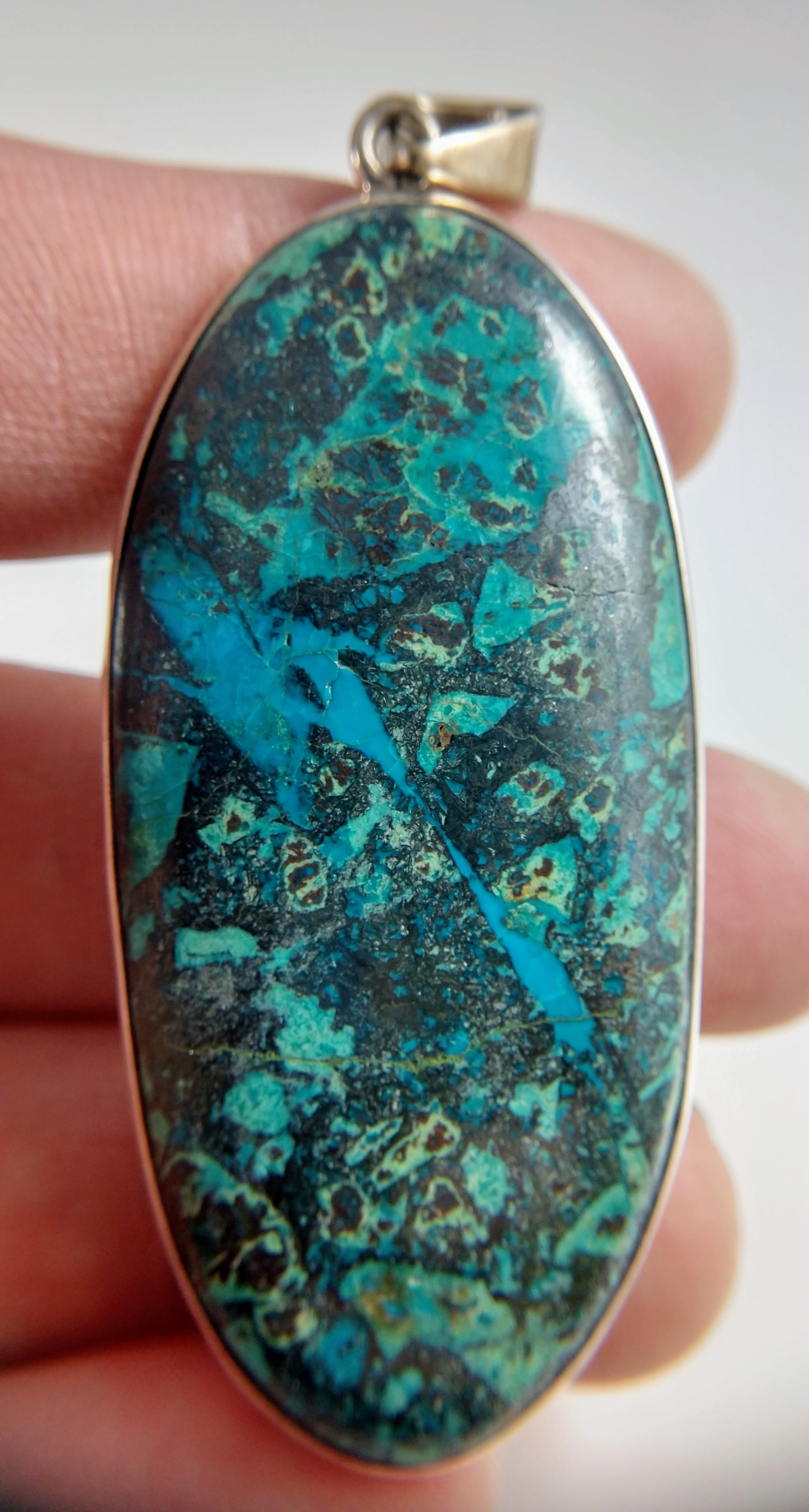 Chrysocolla Pendant