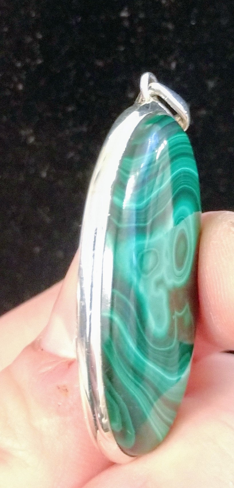 Malachite pendant