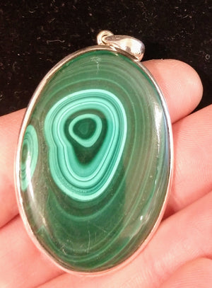 Malachite pendant