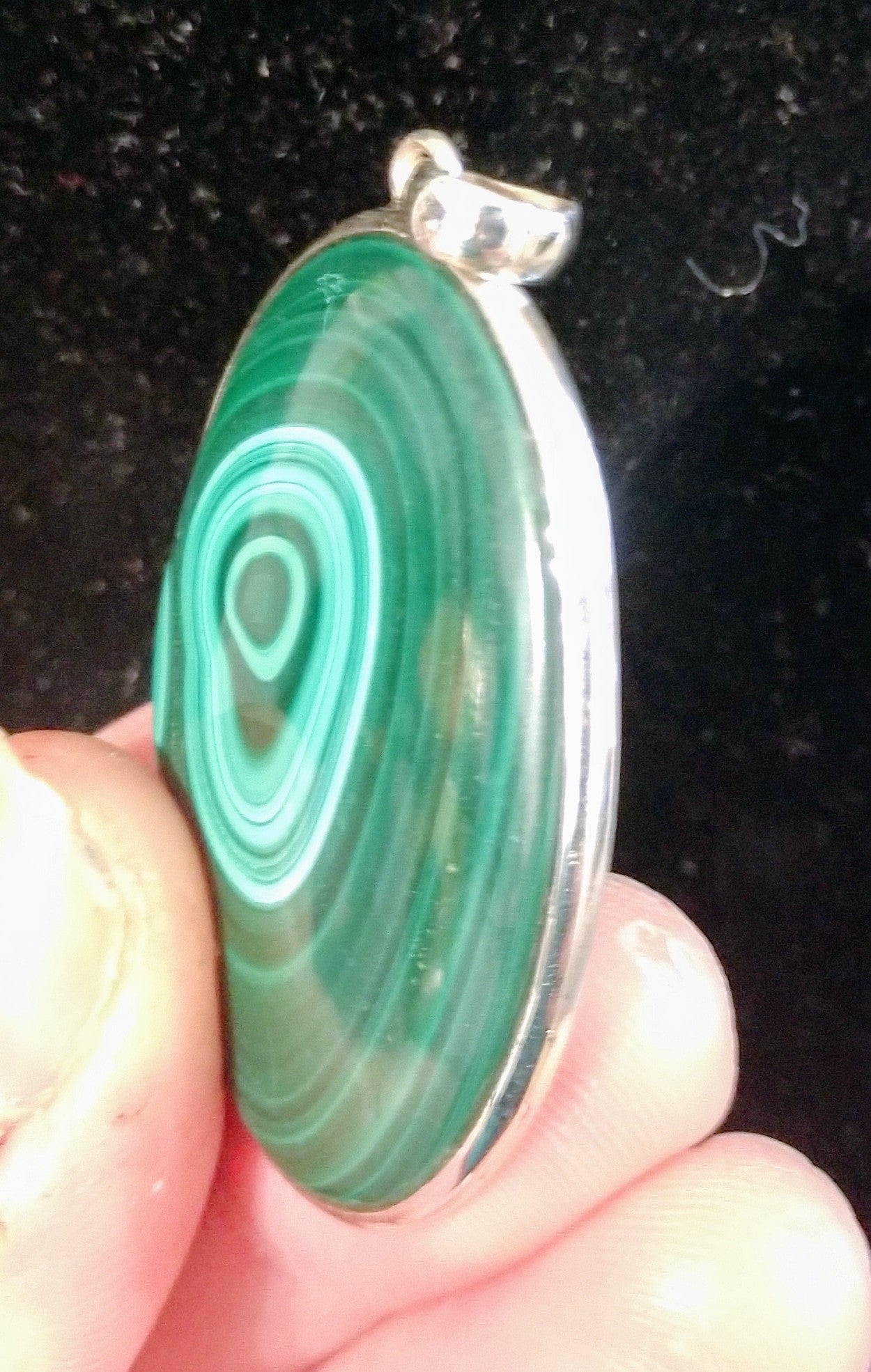 Malachite pendant