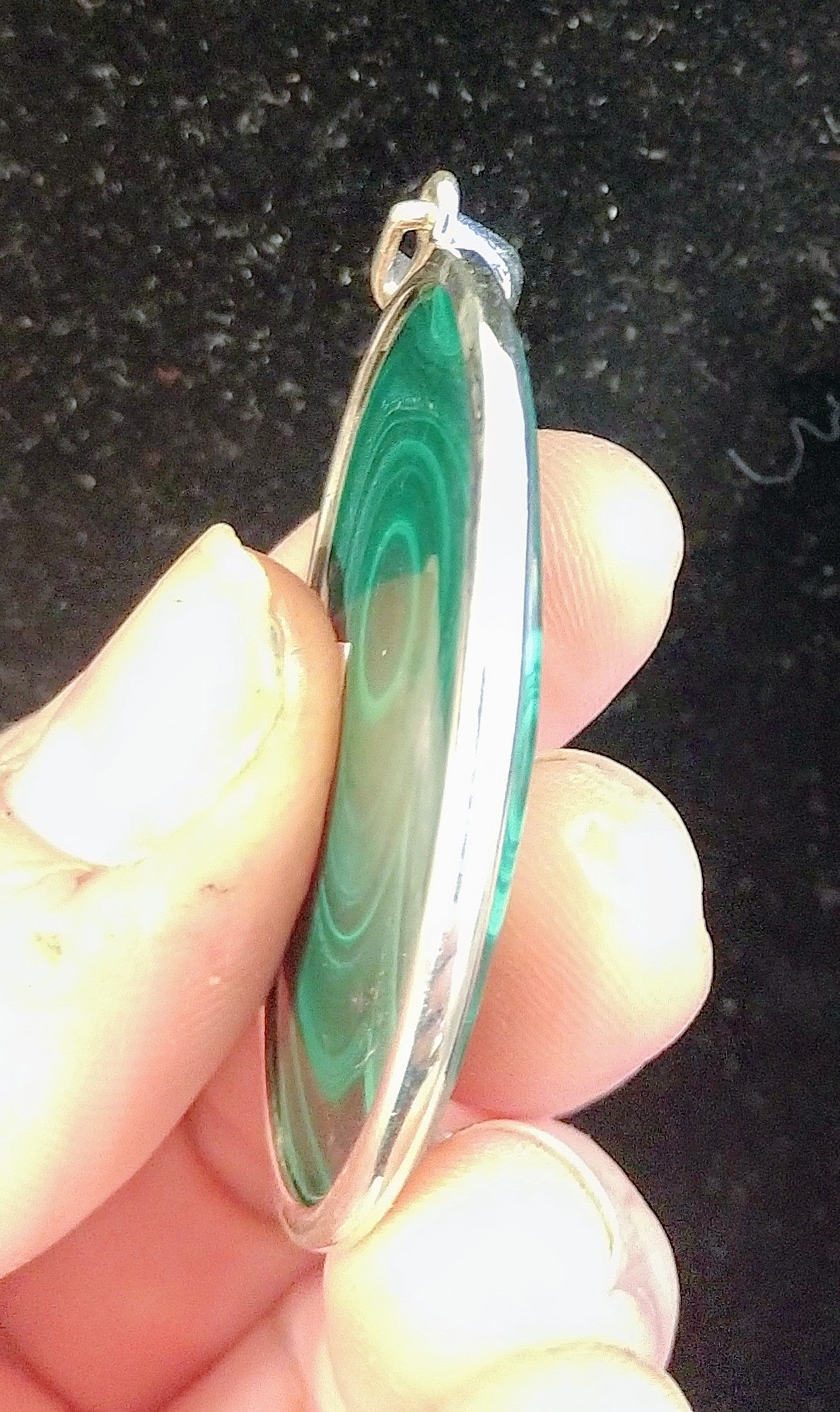 Malachite pendant