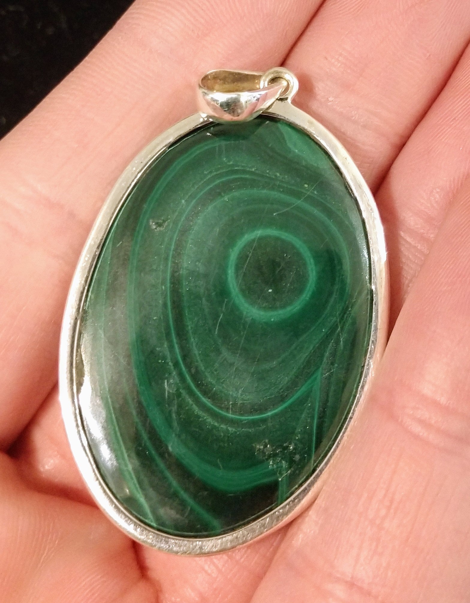 Malachite pendant