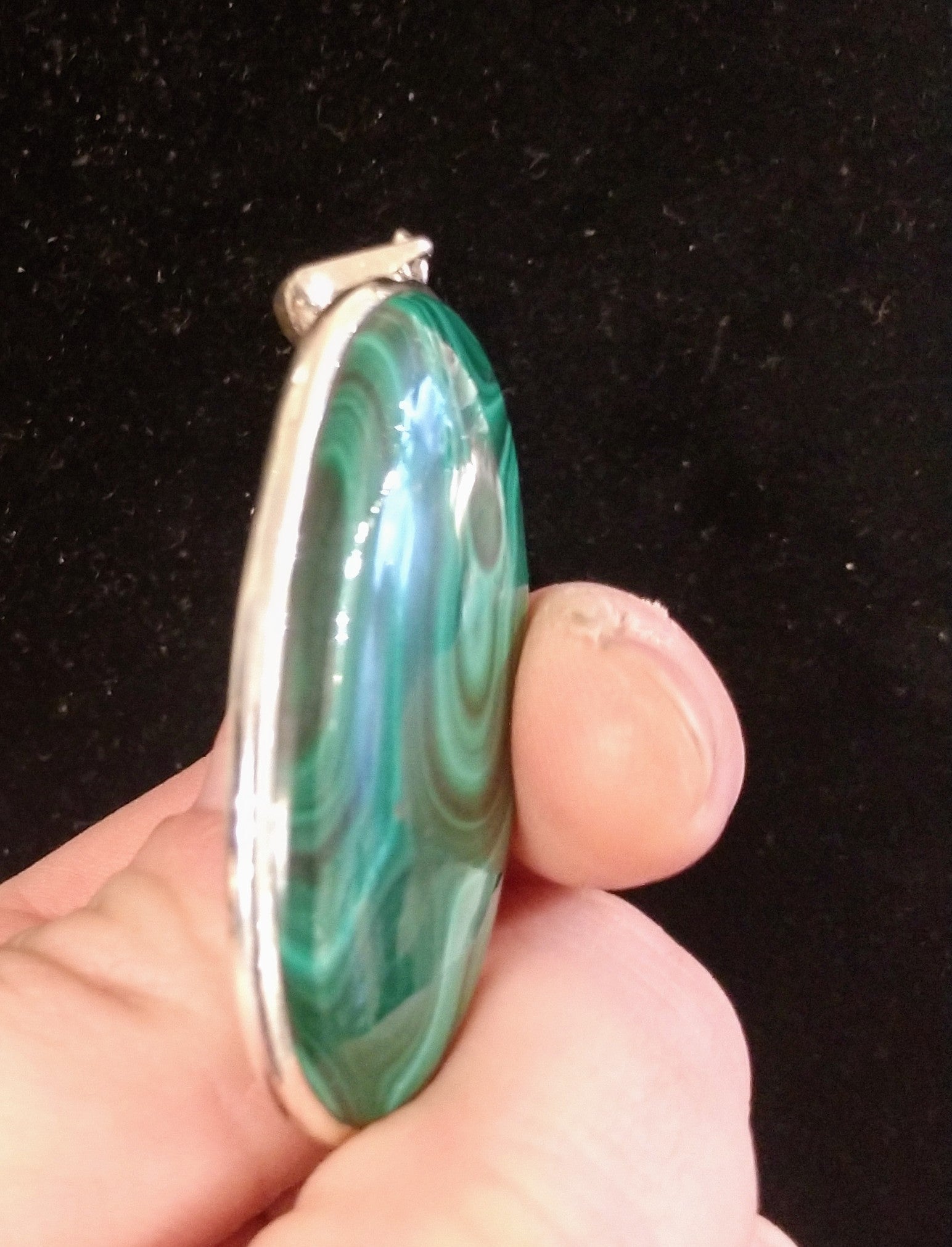 Malachite pendant