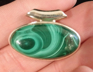 Malachite pendant