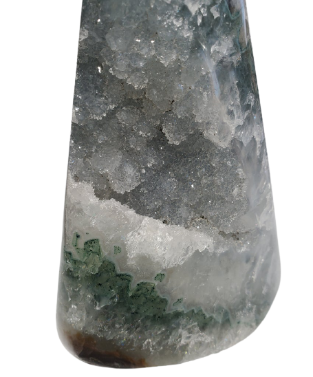 Druzy Quartz and Agate Free Form (Brasil)