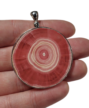 Rhodochrosite Stalactite Pendant