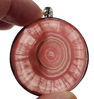 Rhodochrosite Stalactite Pendant