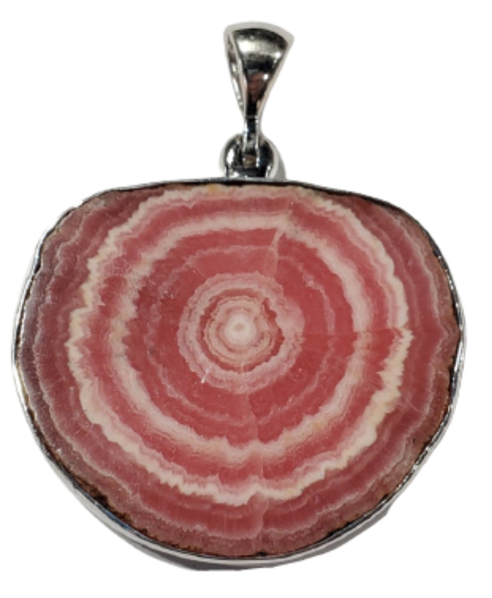 Rhodochrosite Stalactite Pendant