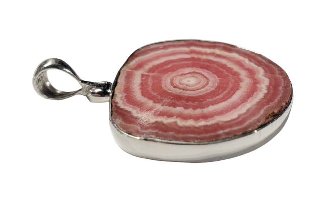 Rhodochrosite Stalactite Pendant