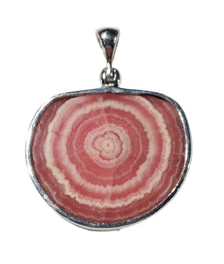 Rhodochrosite Stalactite Pendant