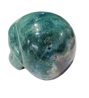 Sea Jasper Skull (Madagascar)