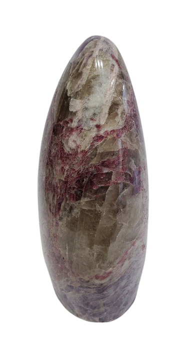 Pink Tourmaline and Lepudolite Free Form (Madagascar)